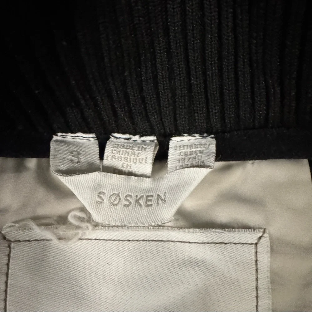 Sosken Gemma Quilted Jacket in Cement Size 3 Large - Picture 6 of 16